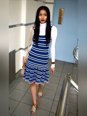 PINK TARTAN Dress XS